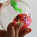 Children's toys Light Up Bouncing Balls Flash Crystal Ball 5.5cm Toy Ball crystal ball