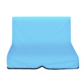 Summer Waterproof Top Cover Canopy Replacement for Garden Courtyard Ourdoor Swing Chair Hammock Canopy + 2 Chair Cushion Cover