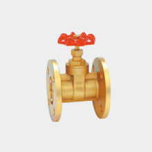 Brass flange gate valve