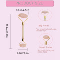 Jade Roller Massager For Face Guasha Jade Stone Face Massager Double Heads Body Back Beauty Slimming Massagers Lift Tools