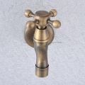 Antique Bronze Wall Mount Bathroom Mop Pool Faucet Laundry Sink Water Taps Toilet Cold Bibcock Nav352