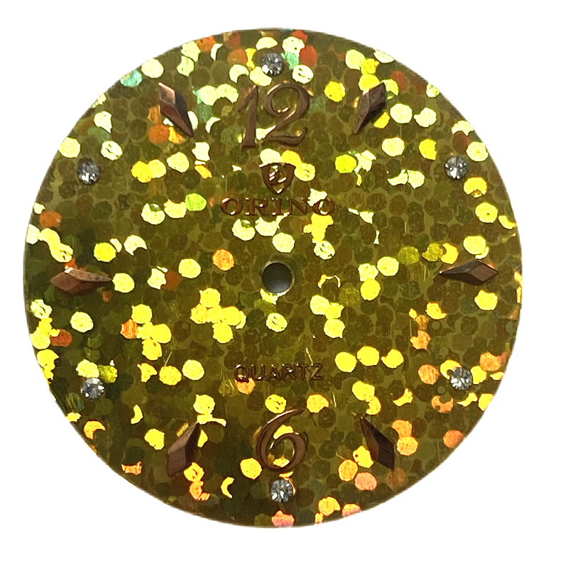 dazzling watch dial for quartz watches