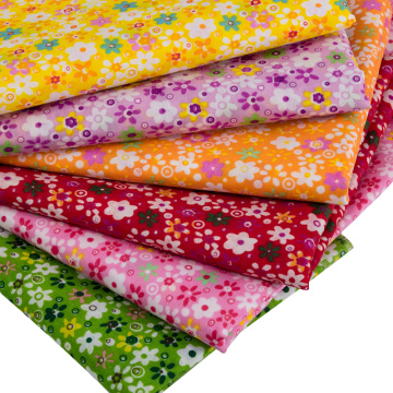 Cheap Peach Skin Fabric Printed Floral Fabric Polyester For Sewing Aprons Or Refrigerator Covers Diy Home Textiles T7869-2