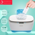 220V Home Wet Towel Dispenser Warm Wet Baby Wipes Wet Tissue Box Heating Storage Warmer Adjustable Temperature Baby Wipe Heater