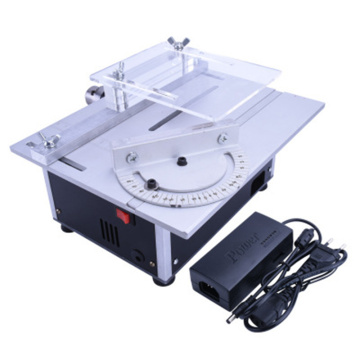 DIY Mini Small Table Saw Multifunction Miniature Small Table Saw Woodworking Chainsaw Small Cutting Sanding Polishing Table Saw