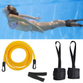 Adjustable Swim Exerciser Leash Set Training Resistance Belt Kit Professional Adult Kids Swimming Safety Accessories