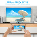 2020 New Satellite tv receiver GTMEDIA V7 Pro DVB-S2/S2X+DVB-C tv tuner update from V7 Plus support 4G dongle USB wifi decoder