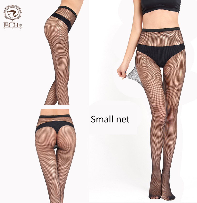 Sexy Pantyhose Women High Waist Panty Medias Hombre Fishnet Stockings Fishnet Club Tights Net Erotic Sexy Lingerie Transparent