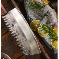 Yeelong Manual forging Kitchen Knife Chef's Meat Cleaver Butcher Knife Vegetable Cutter with wooden handle