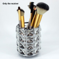 Accessories Rhinestone Makeup Brush Large Capacity Space Saving Desktop Salon Free Stand Portable Cosmetic Home Storage Cup