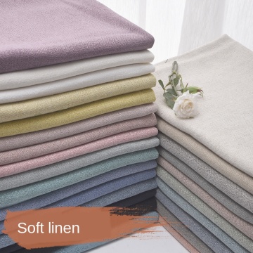 Width 55'' Thickened Coarse Burlap Cloth Cotton Linen Fabric By The Meter For Sofa,Pillow And Tablecloth