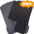 50Pcs/Set Black A4 Copy Carbon Paper Painting Tracing Paper Graphite Painting Reusable Painting Accessories Legible Tracing
