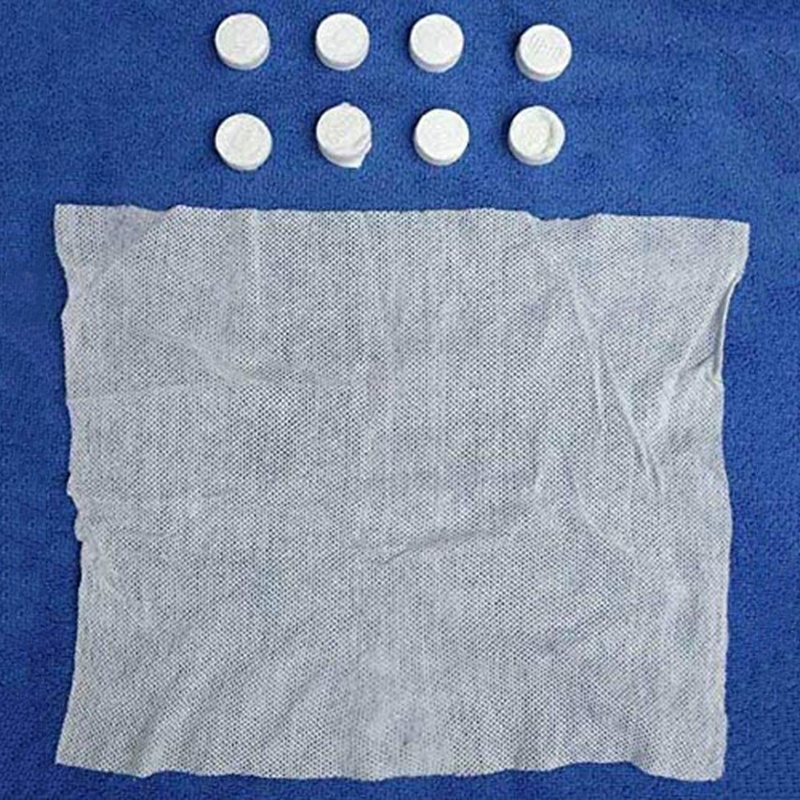 300 Pcs Compressed Towels Portable Disposable Compressed Cotton Coin Tissue Towel for Travel, Camping, Hiking