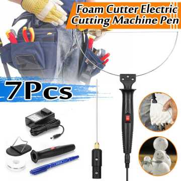 Foam Cutter Pen Electric cutting pen Die-Cut Machines Stainless Steel Portable Styrofoam cutting tool set Heating Wire 110-260V