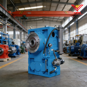 Bright Blue Rubber Extrusion Reducer with Hydraulic Accumulator