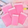 10pcs Pink Paper Bubble Padded Mailers Envelopes Gift Bag Bubble Mailing Envelope Bag Packaging Shipping Bags Mailer Bags