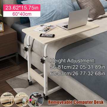 Foldable Computer Table Adjustable Portable Laptop Desk Rotate Laptop Bed Table Can be Lifted Standing Desk wholesale