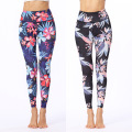 Printed yoga pants training pants women's sports leggings high-waists stretch women's running gym fitness compression leggings