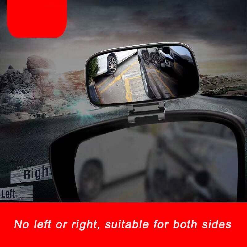 YASOKRO Car Blind Spot Mirror Wide Angle Mirror Adjustable Convex Rearview Mirror for Safety Parking Car Mirror YSR039