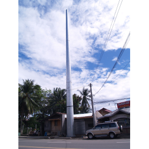 Durable Galvanized Steel Pole Mast for High-Performance Power Transmission