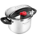7L Pressure Cooker Explosion-Proof Household Gas Induction Cooker Universal 304 Stainless Steel pressure Cooker Stew