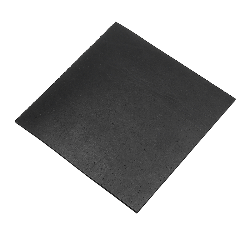 1 Piece Rubber Sheet Black Square Rubber Sheets 152X152X3mm Chemical Resistance High Temperature Mechanical Hardware