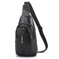 Free shipping Hot sale vintage PU shoulder body bag for men leisure chest bag multi functional outdoor sports travel bag XZ-103.
