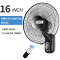 Wall fan wall-mounted electric fan home restaurant shaking head mute remote control 16 inch industrial wall-mounted fan