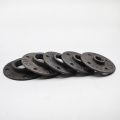 1pcs1/2" 3/4" Black Decorative Malleable Iron Floor/Wall Flange Malleable Cast Iron Pipe Fittings BSP Threaded Hole