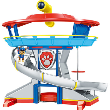 Paw Patrol dog Toys Rescue Base Command Center Puppy Patrol Set Patrulla Canina Anime Action Figures Model Toy for children Gift