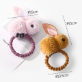 Baby Hair Rubber Bands Rabbit Barrettes Women Girl Scrunchie Kids Hairpins Elastic Ponytail Holder Hair Accessories Hairgrips