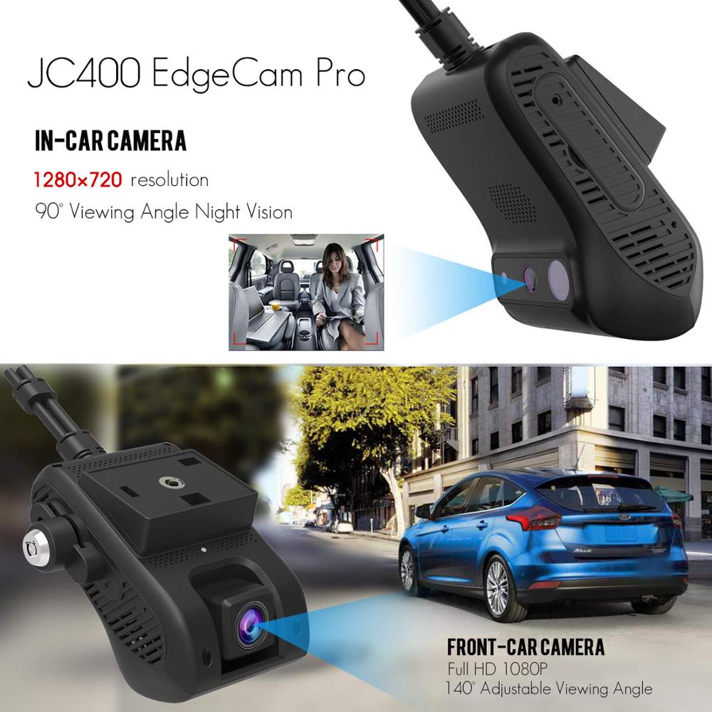 JIMI JC400P 4G Hidden Video Camera 1080P Dual Live Stream Dashcam GPS Track Remote Monitor DVR Cam Recorder By APP PC Embedded