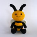Crochet Amigurumi Bee Toy Stuffed Animal Dolls