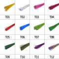50pcs 80cm Long #26 Paper Wire for DIY Nylon Stocking Flower Iron Wire Handmaking Artificial Branches Twigs Wreath Accessories