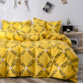 yellow bed