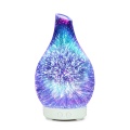 diffuser of glass Vase Shape Air Humidifier with LED Night Light Aroma Essential Oil Diffuser Mist Maker Ultrasonic Humidifier