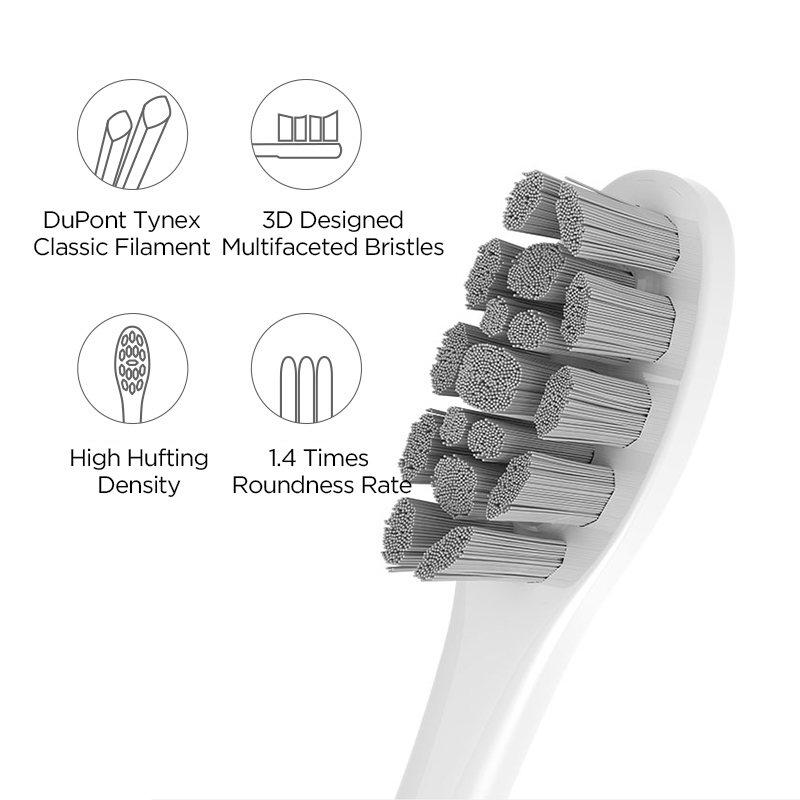 Oclean Brush Head nozzles Replacements heads PW01/03/05/07/09 P5 for Oclean X/ X PRO/ Z1/ F1/ One/ Air 2 /SE Sonic Toothbrush