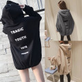 Women's Thick Loose Women Hoodies Sweatshirts Large Size Zipper Thickening Plus Velvet Blouse Female Casual Coat #EW