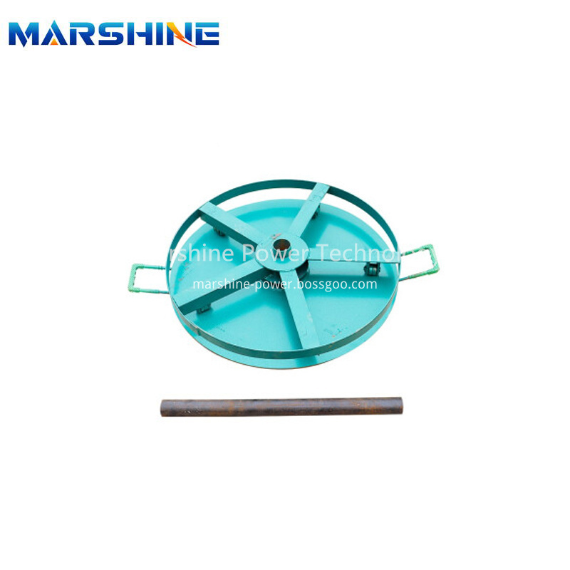 Upright Payout Turntable Cable Reel Stands (4)