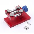 Professioanl Red /Silver Watch Bezel Opener Removal Tool Workbench Back Case Opener Tool Watch Parts Repair Tool for Watchmaker