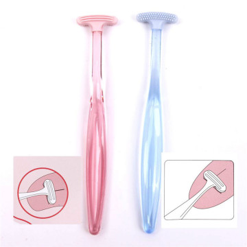 1 Pcs Tongue Brush Tongue Scraper Cleaner Household Practical Dental Care Tongue Clean Tool For Oral Care Keep Fresh Breath