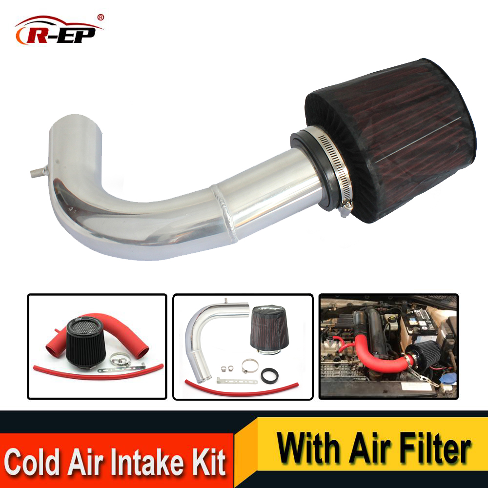 R-EP Cold Air Intake Kit with High Flow Air Filter Fits for V W VOLKSWAGEN Golf 7 Passat Skoda Audi A3 Replacement Aluminum Pipe
