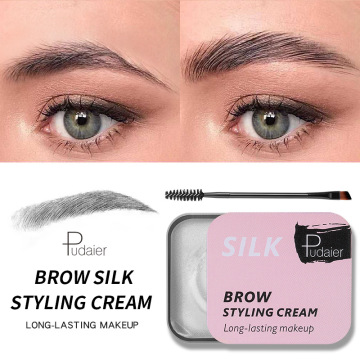 Eyebrow Styling Cream Naturally Long Lasting Setting Gel Transparent Waterproof Brow Makeup Women Balm Styling Soap for Eyebrows