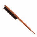 Wood Handle Hair Brush Natural Boar Fluffy Bristle Anti Loss Comb Hairdressing Barber Tool Teasing Bristle Salon Hairbrushh