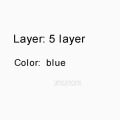 blue  5 layer