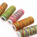 5Pcs Sewing Thread Hand Quilting Embroidery Sewing Thread Needlework Fiber Yarn Tool Rainbow Color Hand Sewing Accessories