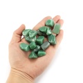 KiWarm 1 set 100g Bulk Green Aventurine Jade Gemstone Rock Stones Crystal Mineral Specimen for Garden Flowerpots Fish Tank Decor