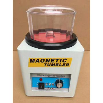 jx-185 600g Capacity Jewelry Magnetic Tumbling Tumbler Polishing Grinding Finishing Machine For Jewelry Tools equipment