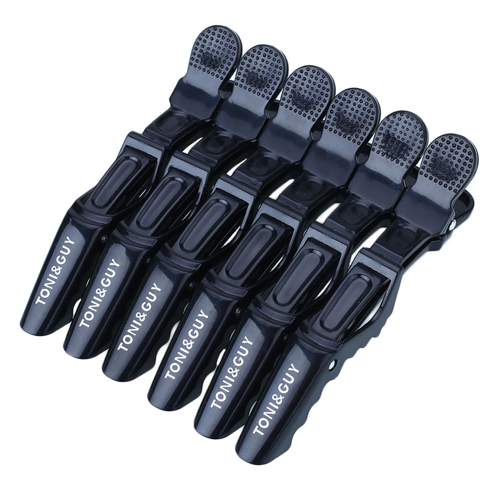 6Pcs/pack Plastic Hair Clips For Women Salon Matte Sectioning Clamp Hairdressing Grip Hairclip Set Hair Styling Tool