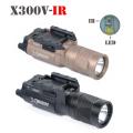 IR Light X300V-IR Tactical Light Gun Light Infrared Super Bright White Light & IR Daul Output Pistol Flashlight Shooting Hunting